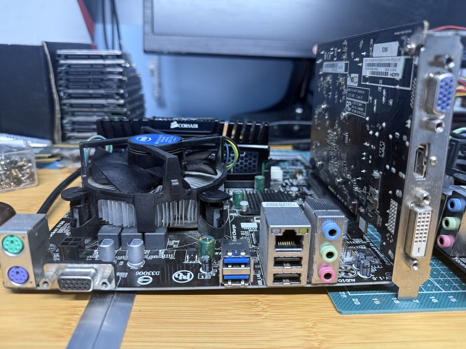 kit placa de baza procesor rami video i5 4460