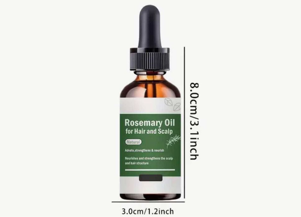 Масло от розмарин / за сгъстяване и растеж на косата