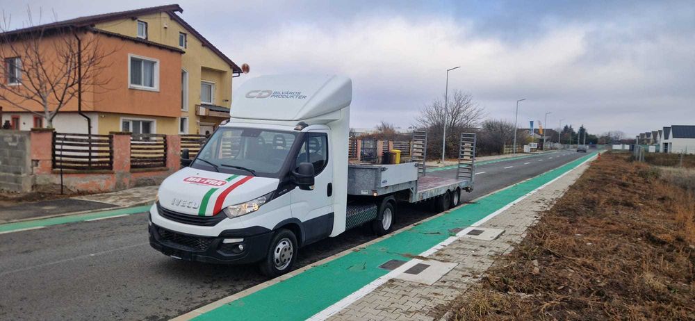 Ansamblu / minitir pentru transport utilaje