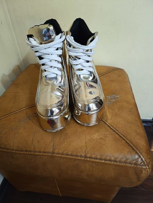 Ghete dama cu platformă înaltă 12 cm, mărimea 39