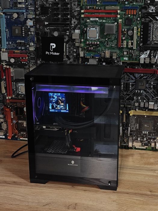 Игровой компьютер как i7 10700 /RX 580 8g/16 D4