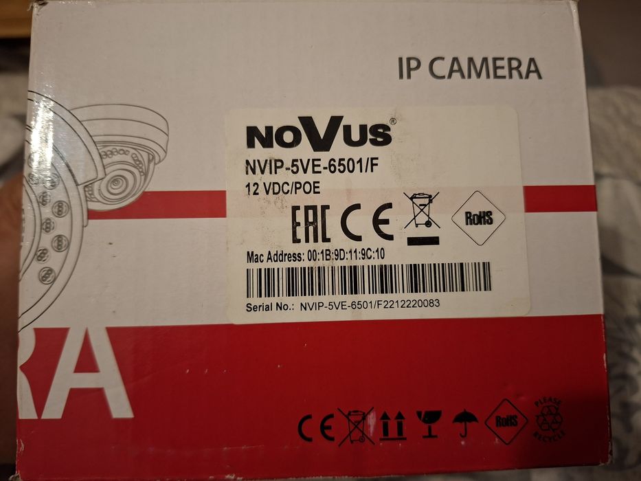Camera video IP NoVus