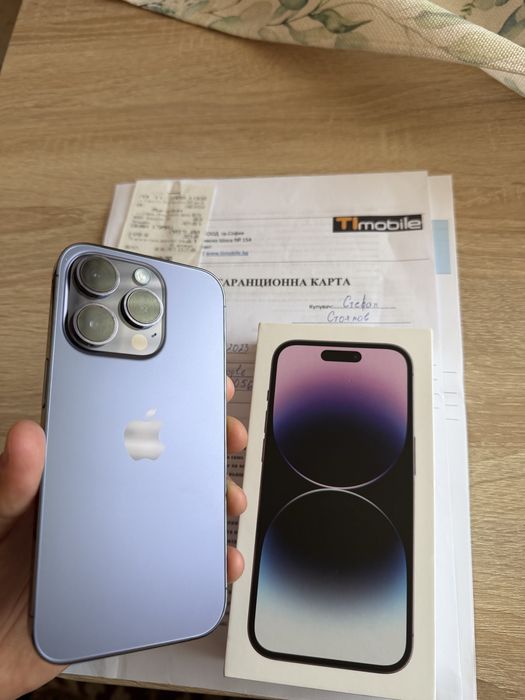 Отличен!!! Iphone 14 Pro 128 GB !! Много подаръци!!