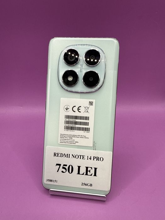 Redmi Note 14 Pro 256GB •Matei Amanet Crangasi• 35881