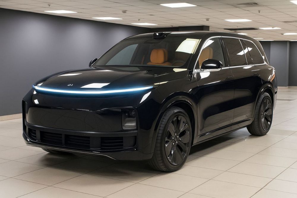 Li9 ultra qora kuzov oranjiviy salon dorestayling