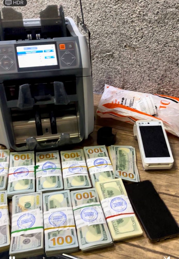 dollar tekshirish proverka Detektor aparat Bankovskiy