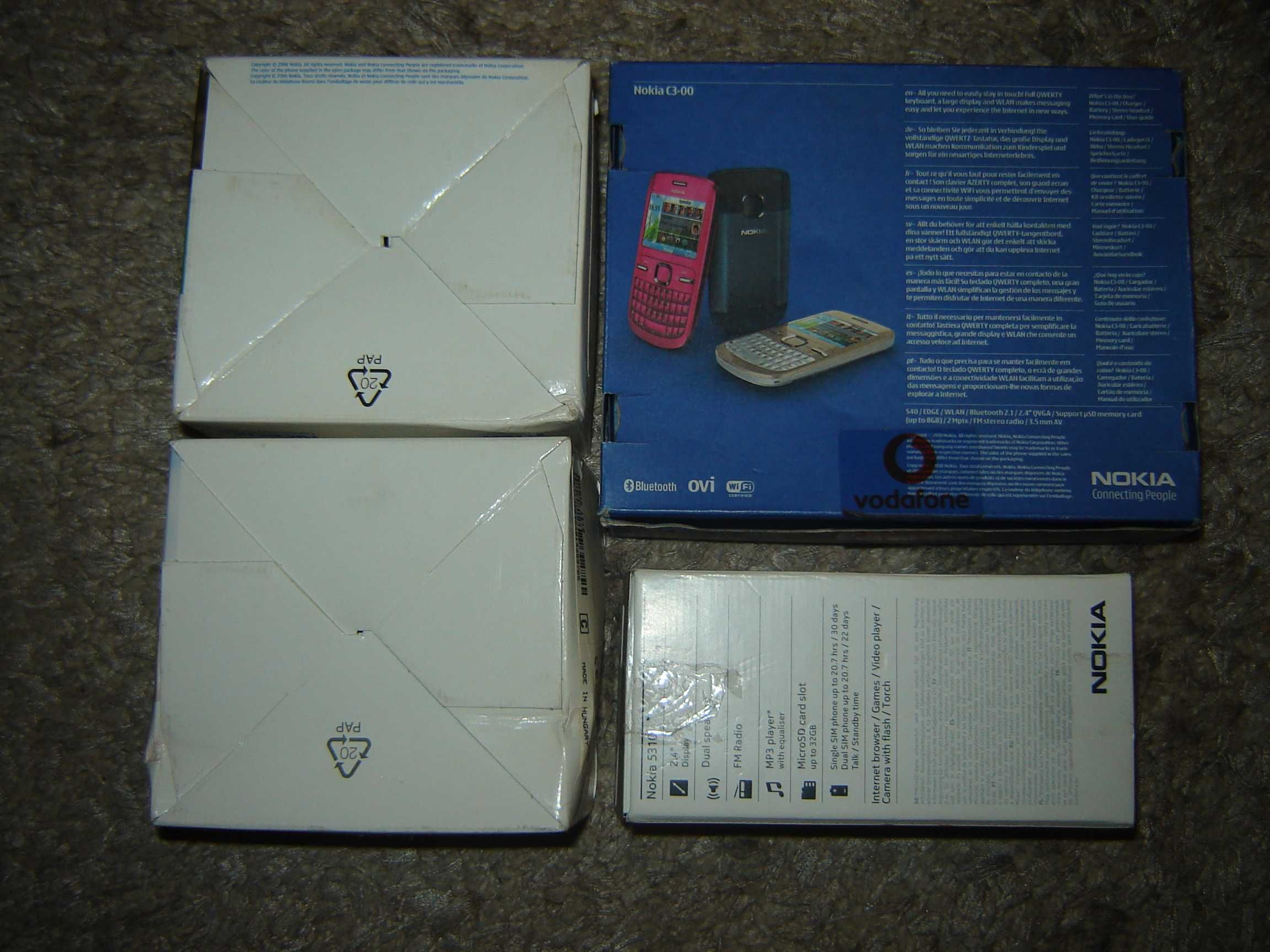 Cutii Nokia C3,1110i,1112 si 5310 originale