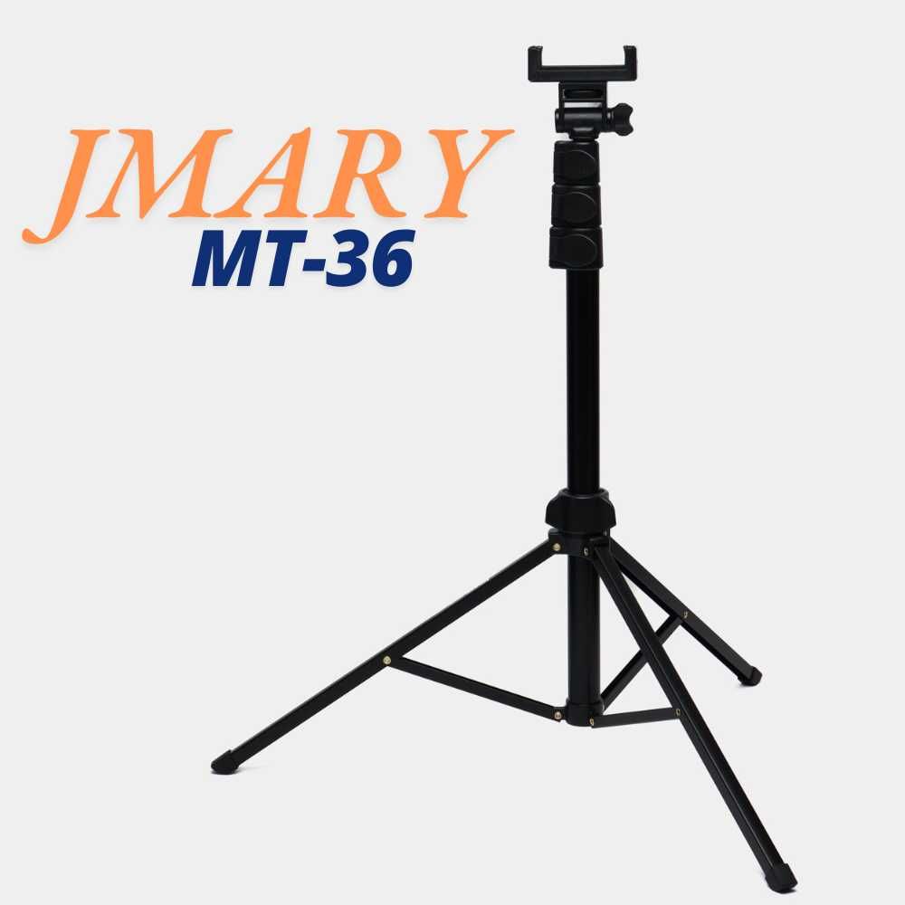 Jmary MT-36 tripod shtativi, balandligi sozlanadigan, 170 sm