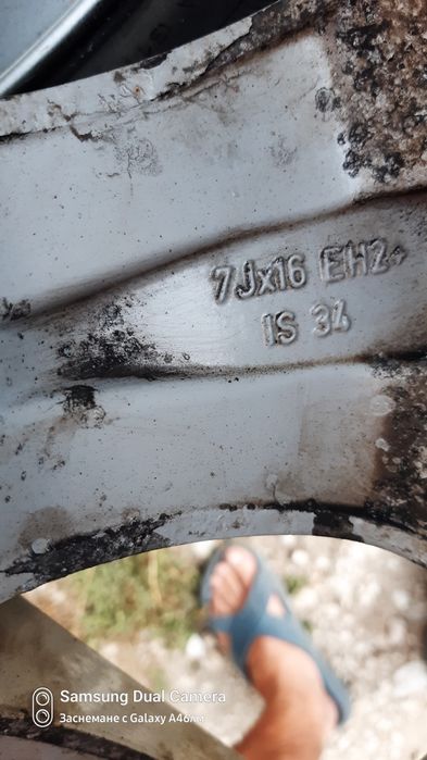 Ляти джанти с гуми за БМВ 16 цола