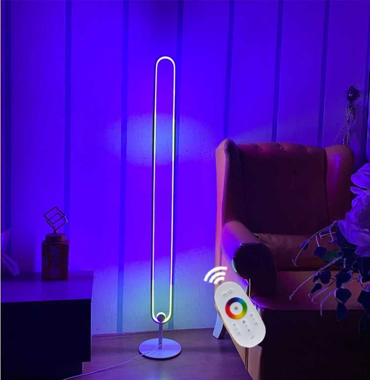 Двойная  RGB лампа, торшер ночник  напольная лампа