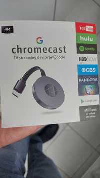 Chromecast -транслировать приложения на телевизор, а также управлять в