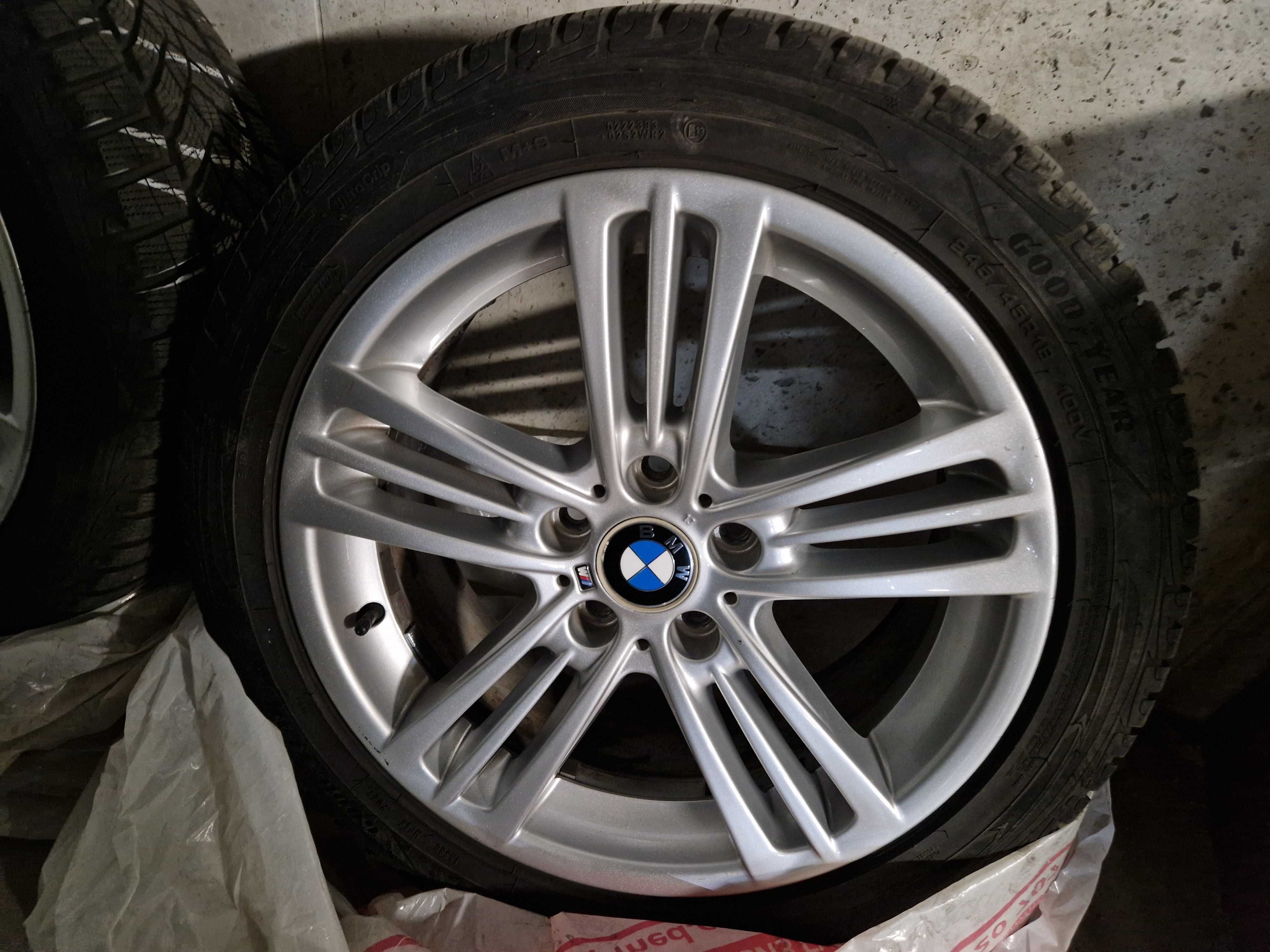 18''Оригинални джанти BMW със зимни гуми Goodyear UltraGrip 245/45/18