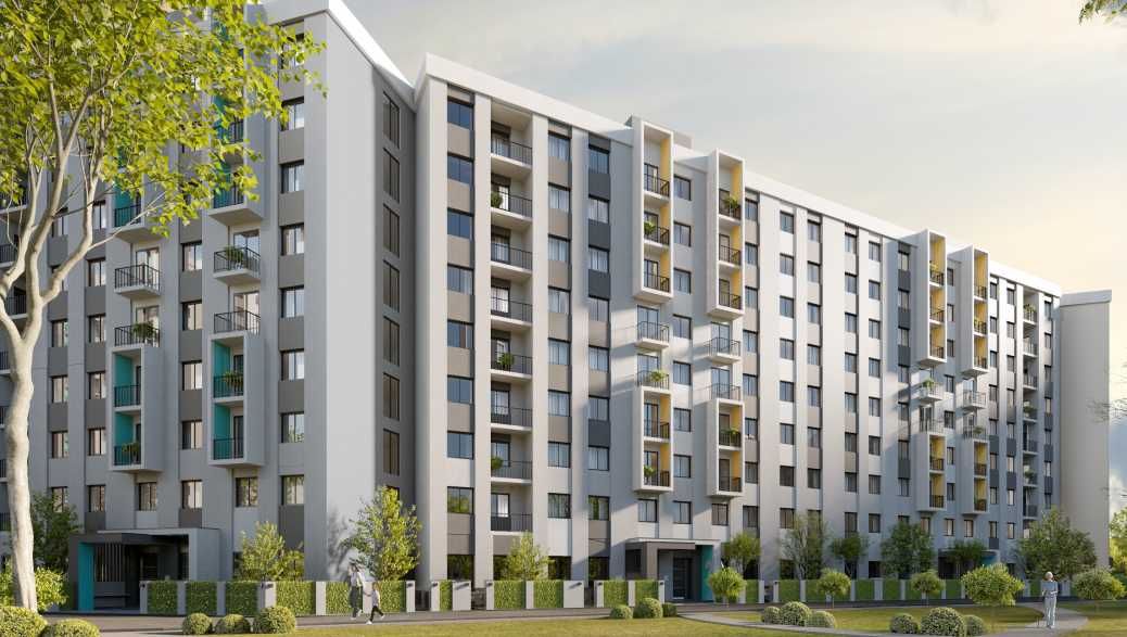 ЖК Fayzli hayot. 1-комнатная, 38 м². г. Ташкент, ТРЦ "Компас"