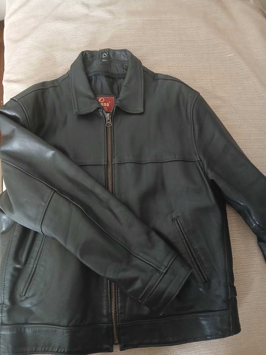 Мъжко яке от естествена кожа р-р L!