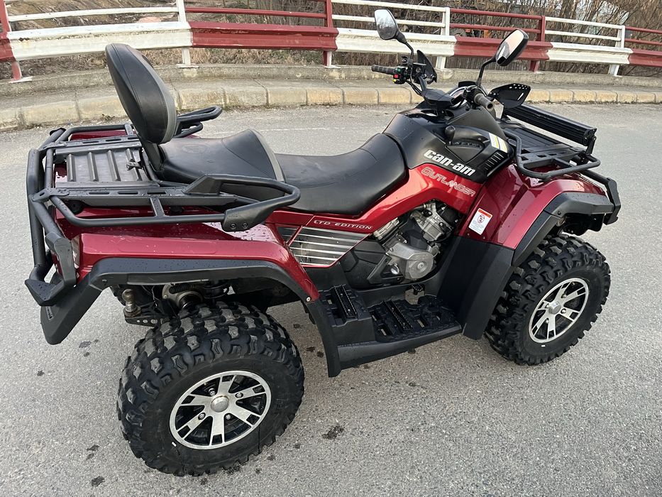 Can am outlander 800R LTD edition an fab 2009 stare impecabilă