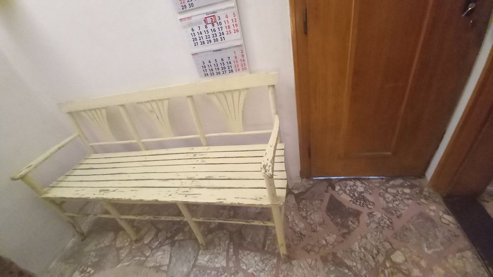 Ретро пейка,за чакалня и столове