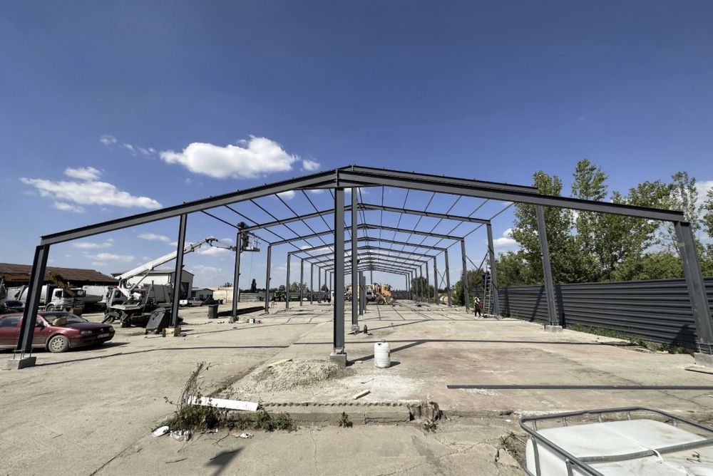 Vand structuri metalice din profile ipe de 160,180,220