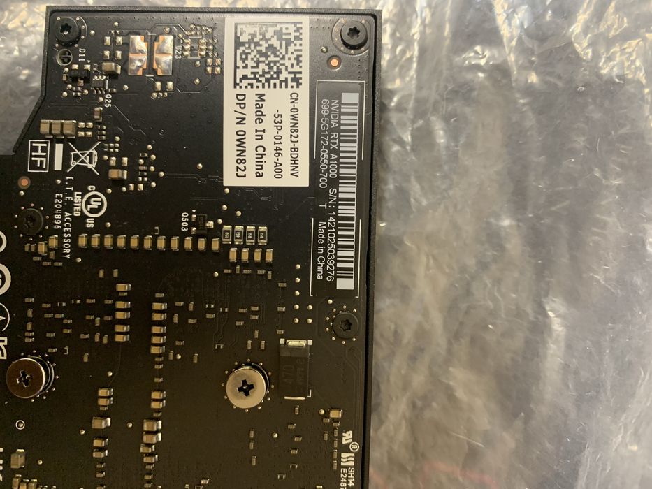 Placa video Nvidia RTX A1000, 8gb, noua