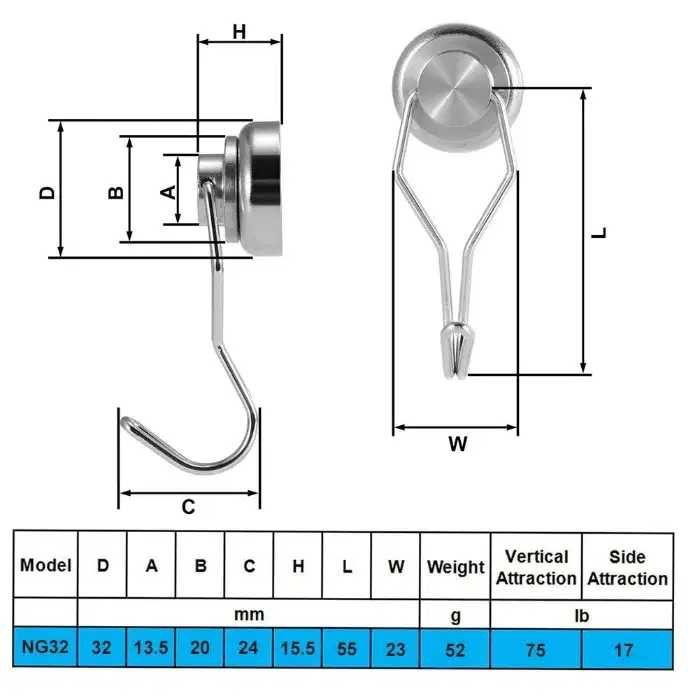 Magnet puternic neodim pescuit, fishing, utilizări multiple