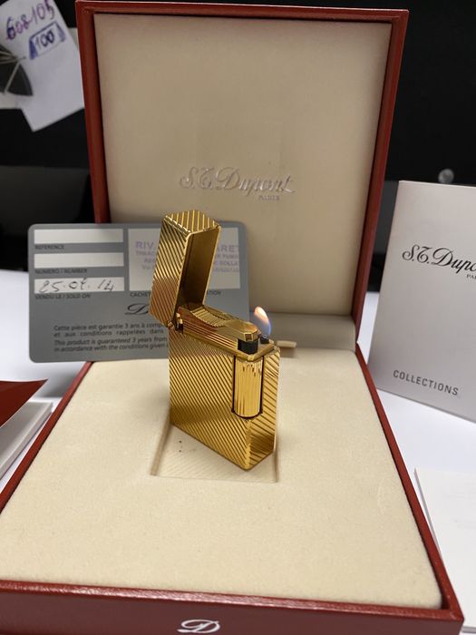 Brichetă S.T. Dupont Gold -50% Reducere