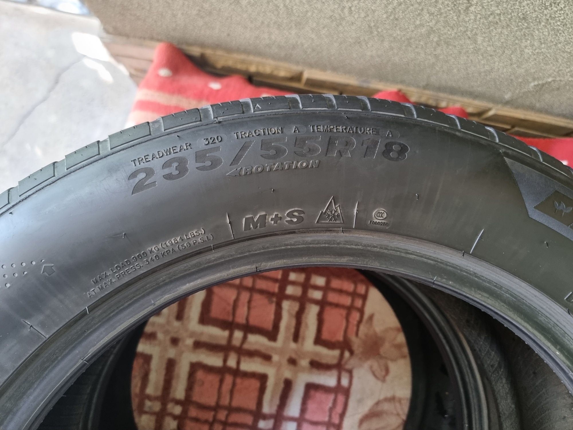 Шины 235/55 R18 шипованные и всесезонка