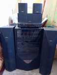 Vând sistem audio SONY hst471, boxe, sateliți, Rack, cd player