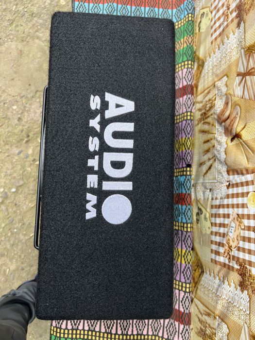 Subwoofer audio system 400w RMS mic si compact