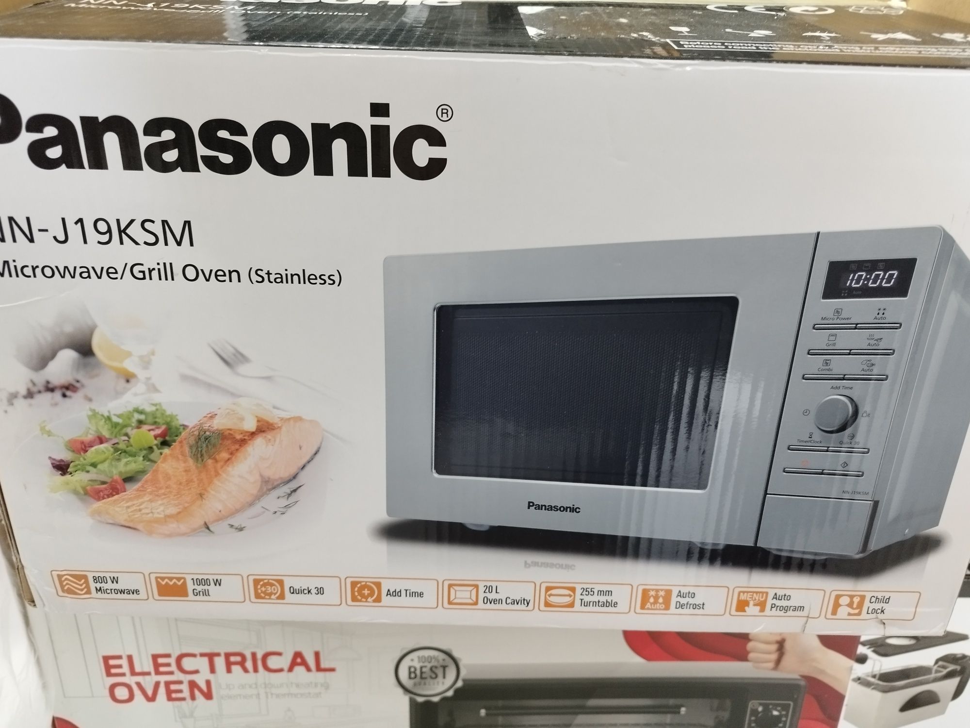 Микровълнова фурна PANASONIC NN-J19KSM