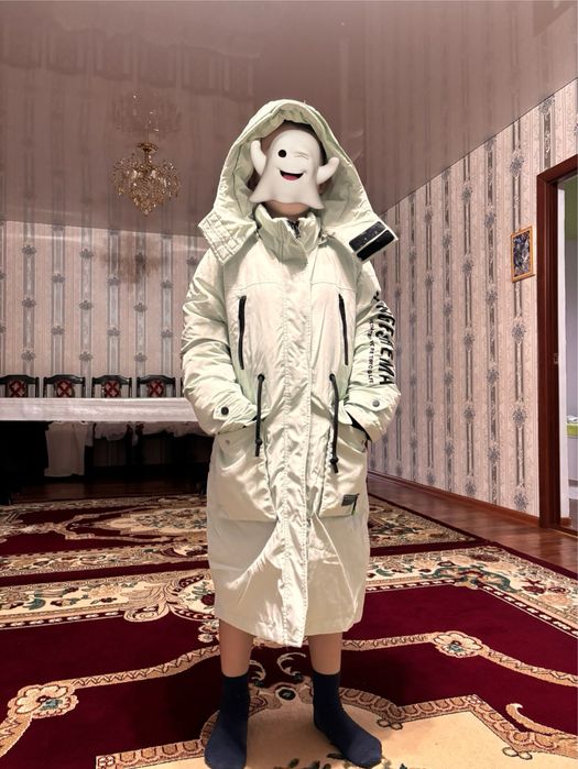 Куртка мятного цвета как новый