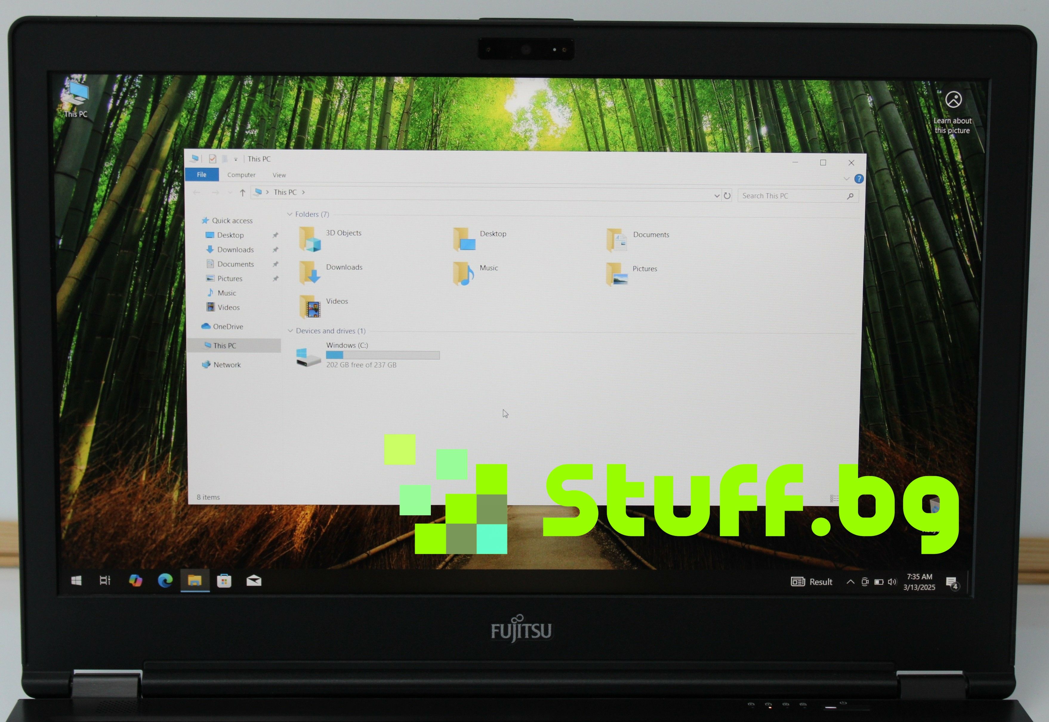 Лаптоп FUJITSU LIFEBOOK U758 15.6'' i7-8550U\8GB\256GB SSD