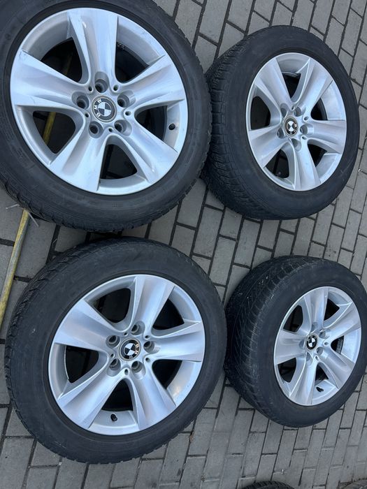 Set jante aliaj pe 17 originale Bmw seria 5