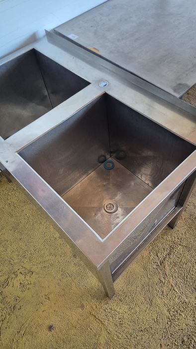 Мойка для кафе, оборудование для общепита,  раковина промышленная,