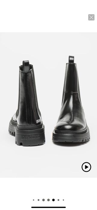 Кожени боти Love Moschino