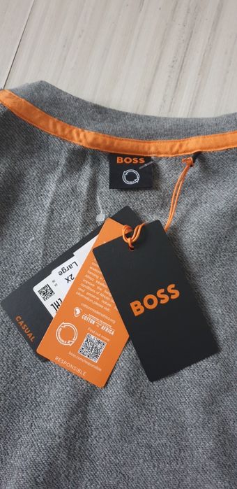 Hugo Boss Westart Cotton Mens Size 2XL НОВО! ОРИГИНАЛ! Мъжка Блуза!