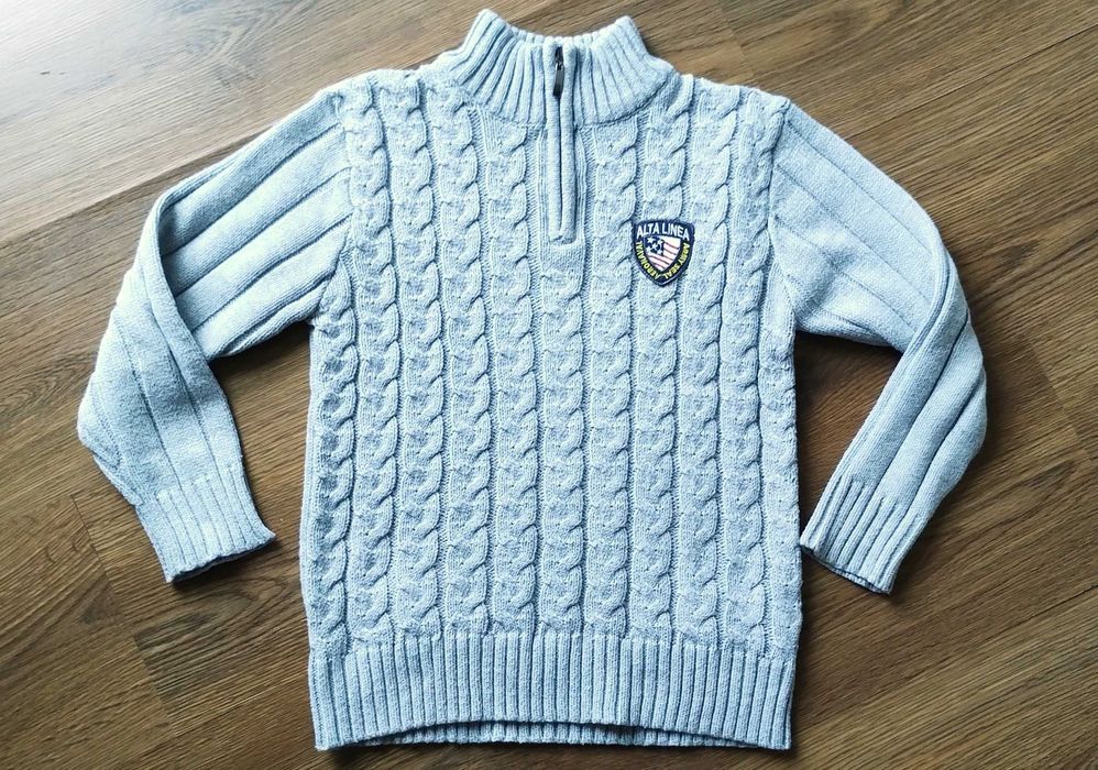 Висококачествен пуловер, размер 128-134, 7-8 години, отличен