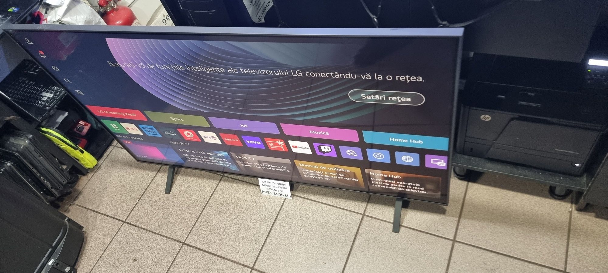 Hope Amanet P6 Smart TV LG 139CM 4K