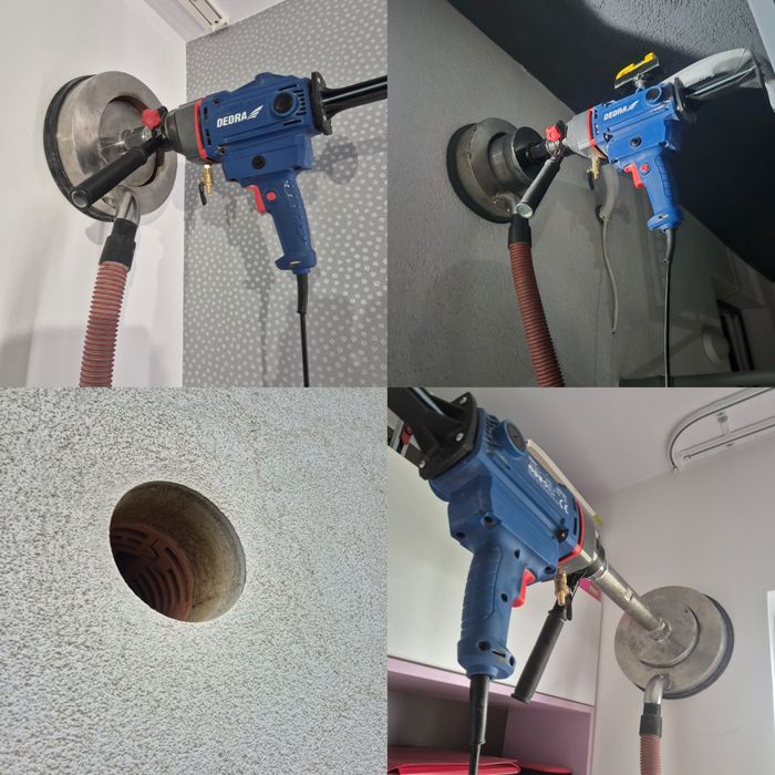 Găuri prin carotare