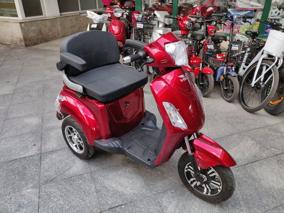 Nou ! Tricicleta Volta 1000W 60V 22 Amperi Model NOU 2025 Fara Permis!