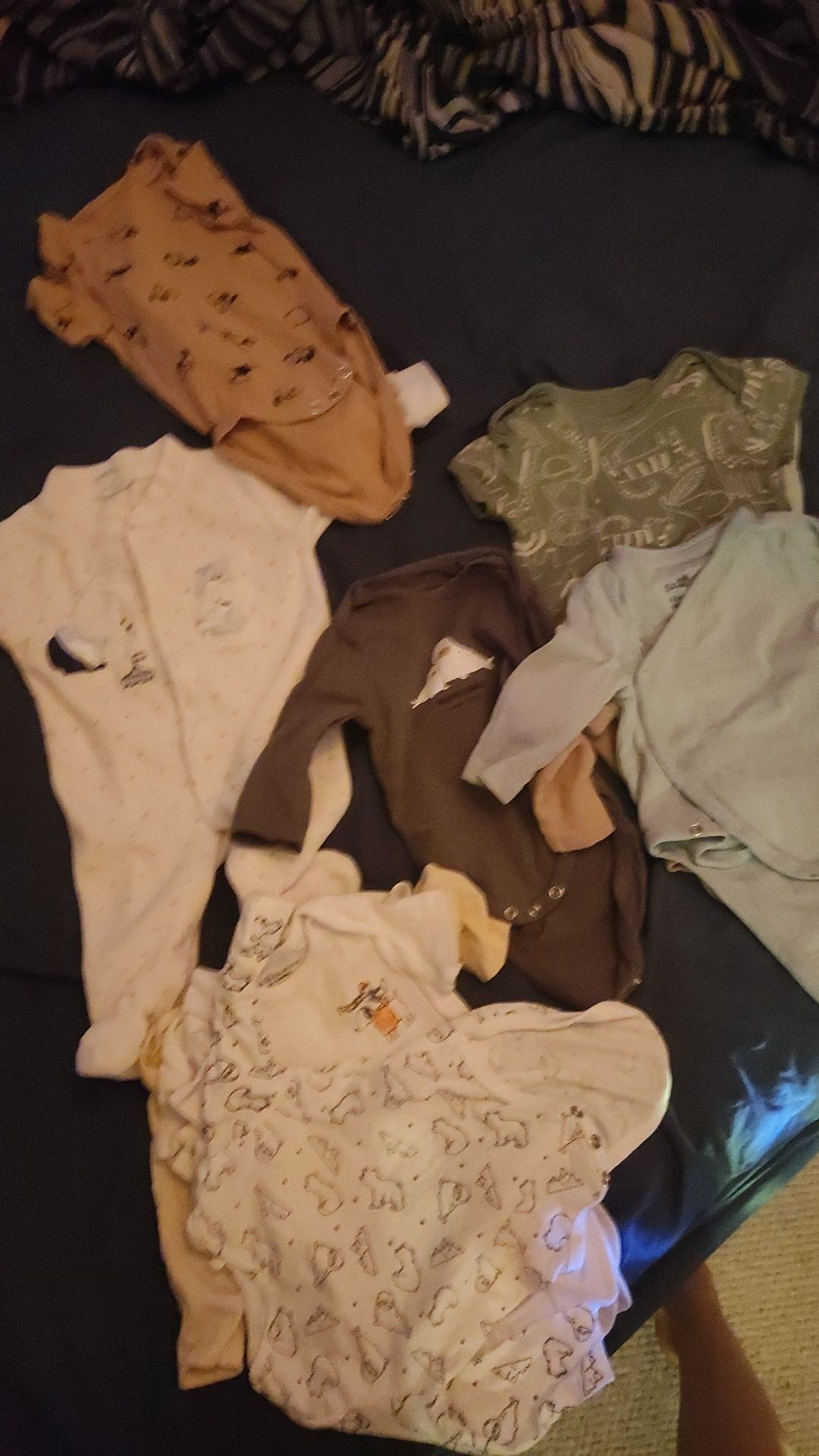 3lei buc 40 piese haine bebe 0-3 l 50 56-62