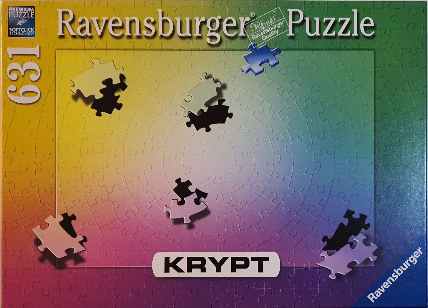 Puzzle Spirala "Krypt Gradient" - 631 piese - Ravensburger