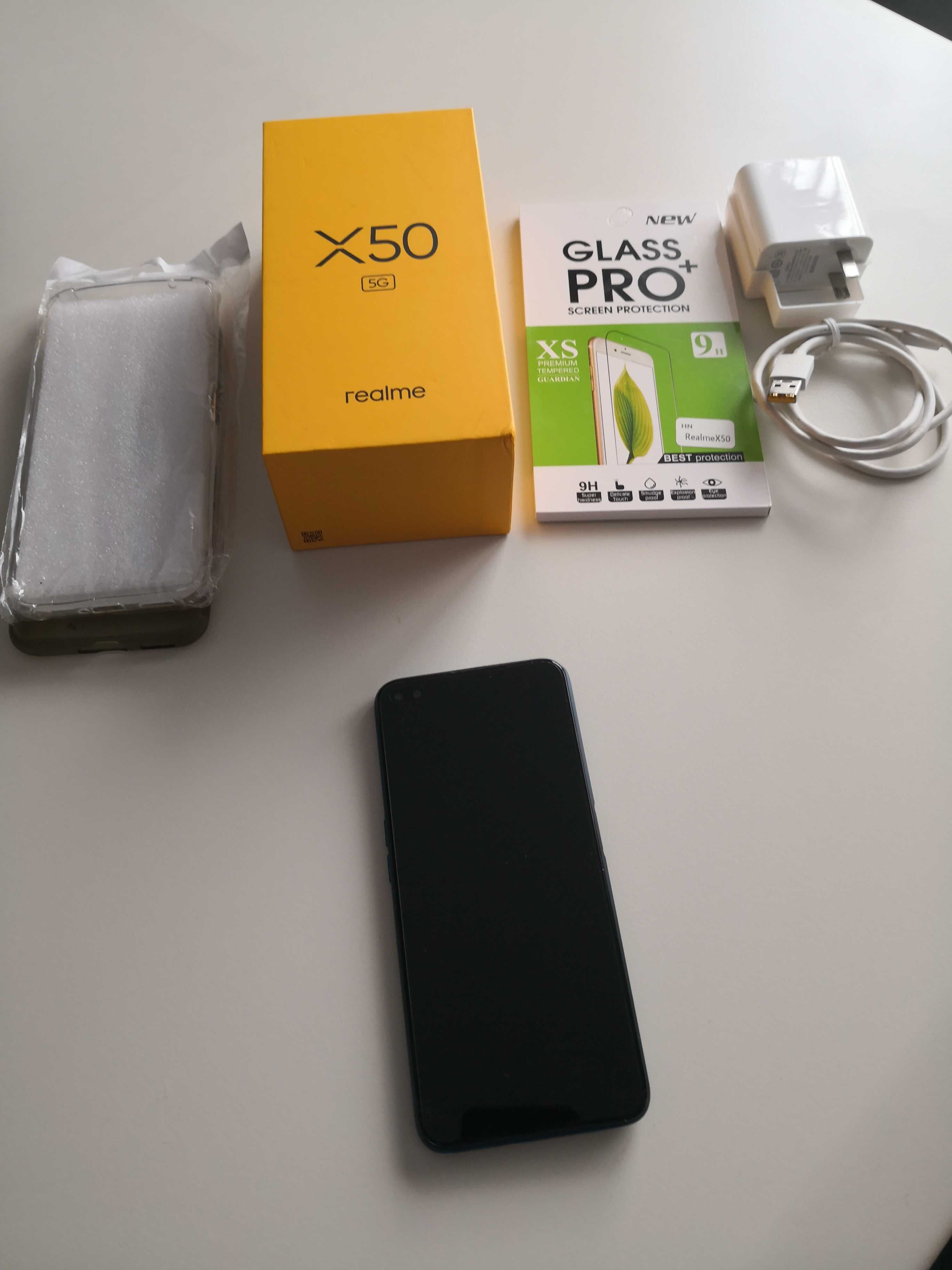 Realme X50 5G - 64GB/6GB (culoare: glacier blue)