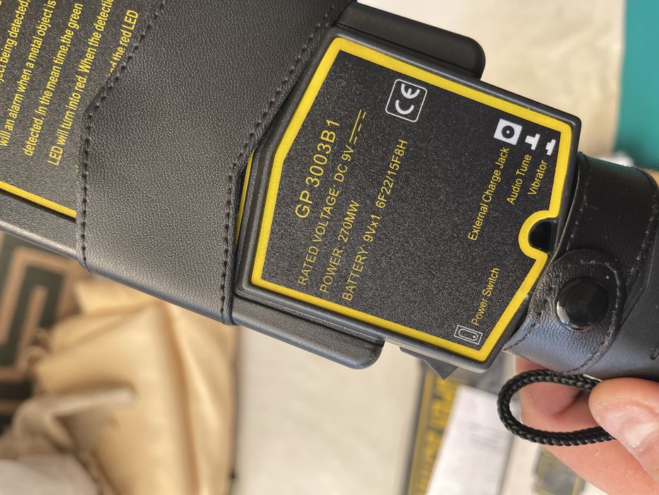 Ручной металлодетектор SUPER SCANNER METAL DETECTOR.