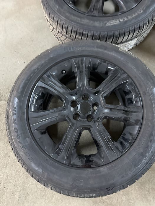 Jante cu cauciucuri range rover discovery