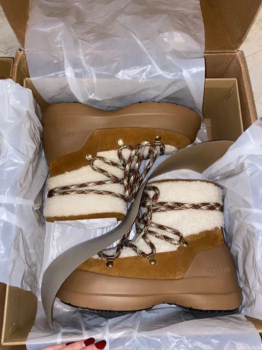 Moon Boot Luna Shearling боти 39 номер - чисто нови