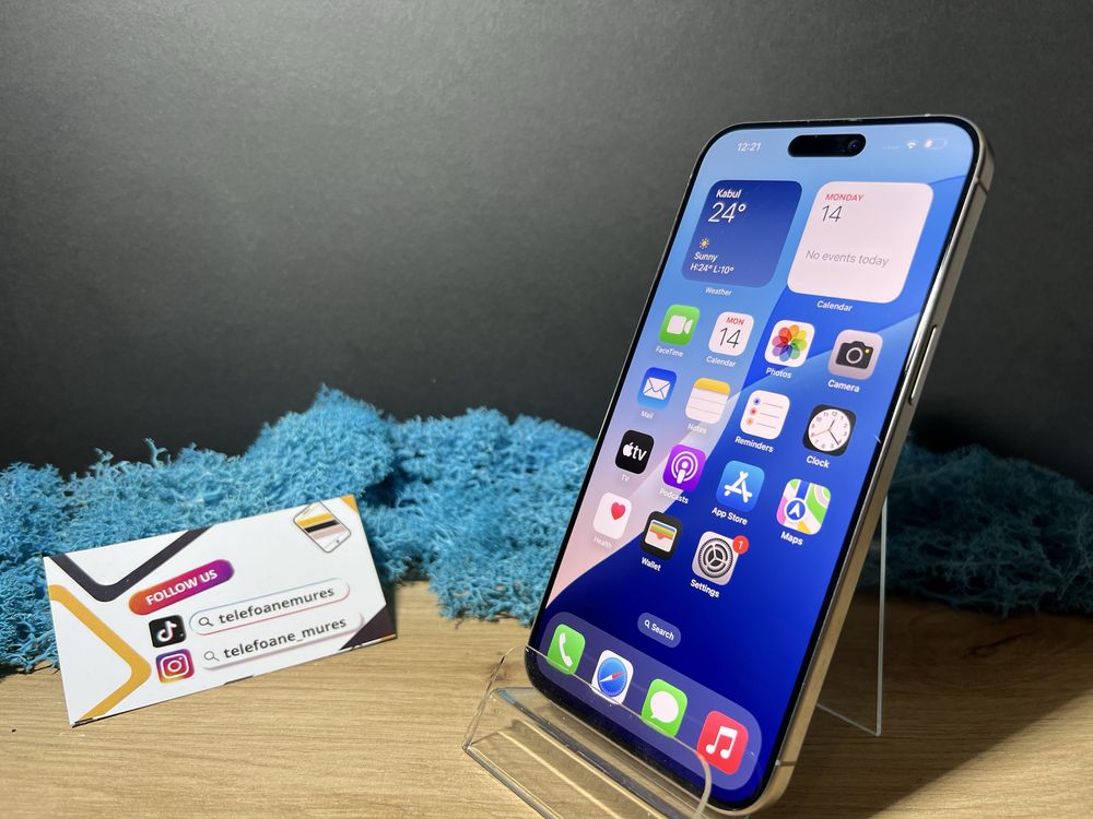 Iphone 15 Pro Max 256Gb Natural 24 luni garantie Telefoane Mures