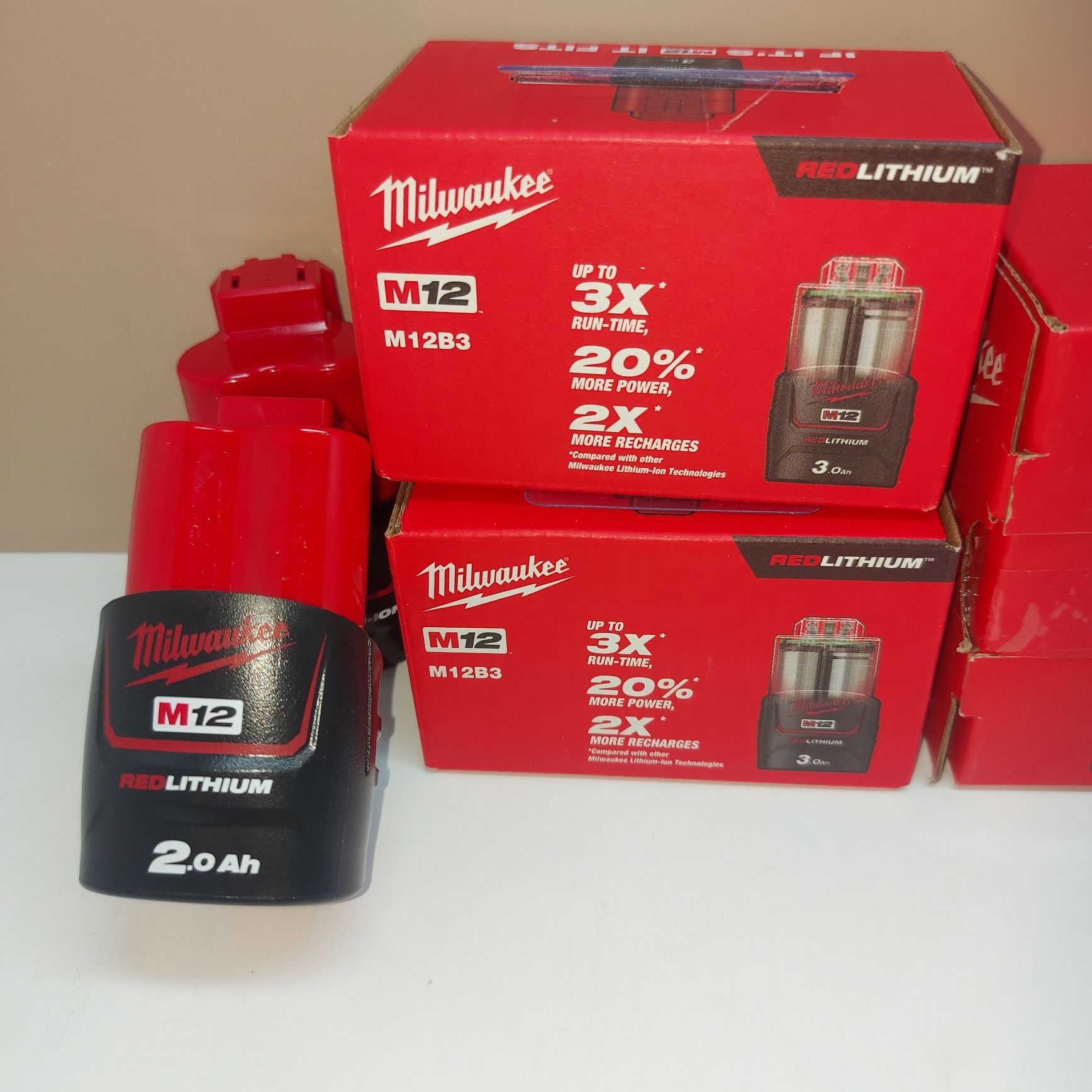 Нови батерии Milwaukee M12