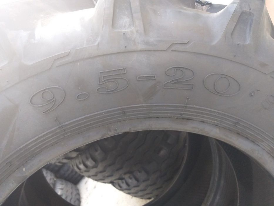 Cauciucuri noi 9.5-20 OZKA tractor fata tractiune 8PR garantie 2 ani
