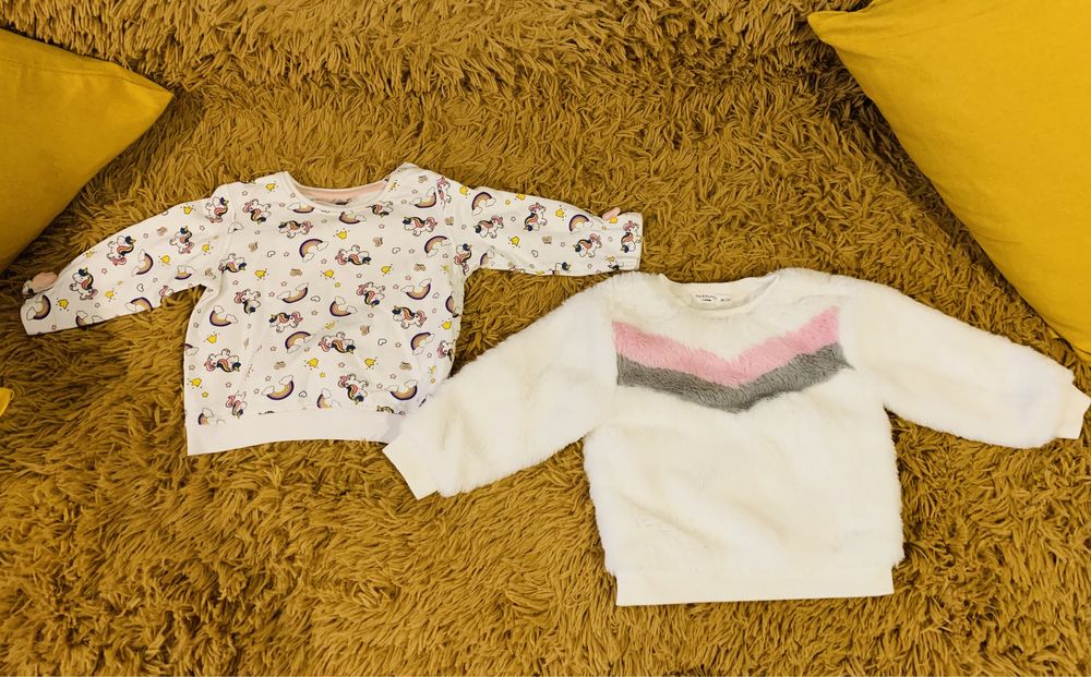 Set bluzițe fetițe 6-12 luni
