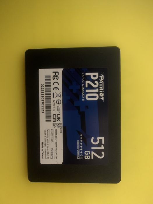 Продам SSD 512GB состояние хорошое
