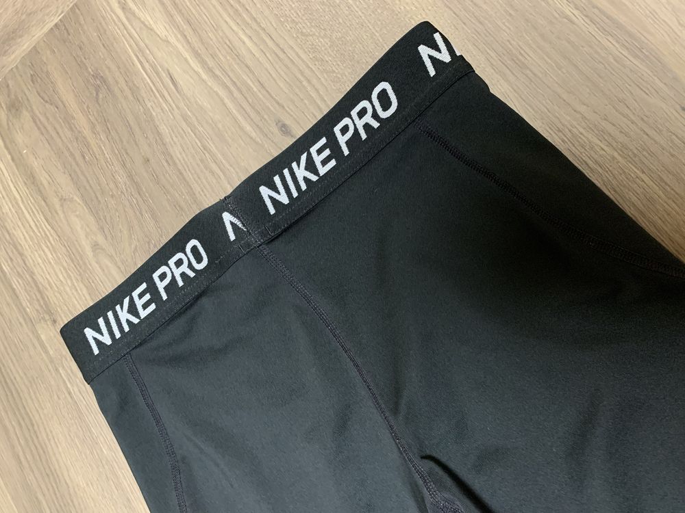 100% Оригинален дамски черен клин Nike Pro